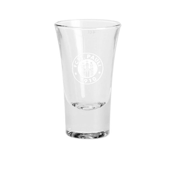 FC St. Pauli Logo Shot Glass (One Size, Transparent)