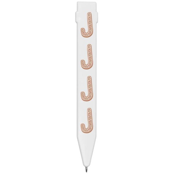 Azeeda 'Gingerbread Candy Cane' Flat Magnetic Pen (MP00020064)