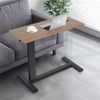 XL Rolling Laptop Desk Height Adjustable Standing Desk Sofa Overbed Beside Table