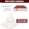 SHALL 120 Sanding Sheets Mouse Sanding Pads Assorted Grits 40/60/80/120/180/240 Suitable for Sander