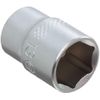 1/4" Drive Socket Metric, 6 Point. 13.0 x 25mm OAL.