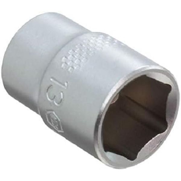 1/4" Drive Socket Metric, 6 Point. 13.0 x 25mm OAL.