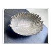 Leaf Bowl Decorative Silver Leaf Bowl Embossed For Appetizers or Home Decor