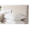 Belledorm Headboard Wrap - Transforms a drab looking bed base - Luxury Faux Suede (Linen, Double)