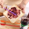 4Pcs Multifunctional Tiny Jar Scraper Spatula Non-Stick Long Handle Jar Spatulas Useful Mini Small Thin Kitchen Scraper for Narrow Bottle