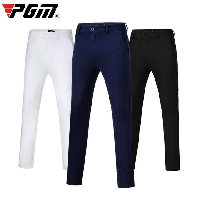 PGM Authentic Golf Pants Men Waterproof Trousers Soft Breathable