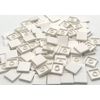 Lego 100 New White Tiles 2 x 2 Flat Smooth Pieces