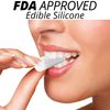 IXO Aligner Seater Chewies for Invisalign Trays - 10-Pack, Unscented, with Resealable Bag