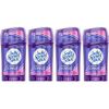 Lady Speed Stick Invisible Dry Antiperspirant & Deodorant, Wild Freesia, 1.4 Ounce (Pack of 4)