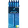 Schneider Slider Memo, Stick, Extrabold, 10 Pack, Blue (STW150203)