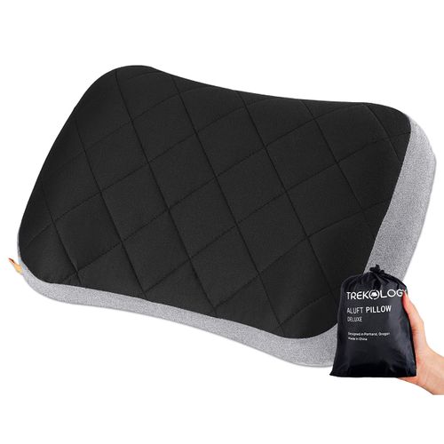 Trekology Inflatable, Practical Pillow for Camping, Outdoor, Backpacking, for Car, Plane, Beach, Ideal for Holiday and Travel