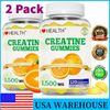 2 Pack Creatine Monohydrate Gummies for Men & Women, Boost Focus, Strength,360ct