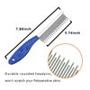 Cat Comb,Dog Comb,Dog Comb,Cat Comb,Medium Long Hair Cat Comb,3pcs (Red2+Blu2+White)