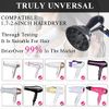 Hair Dryer Diffuser Attachment Universal Adjustable Professional Salon Tool for Curly Hair, Fits Most Types of Blow Dryer Diameter (4.3-6.5CM)