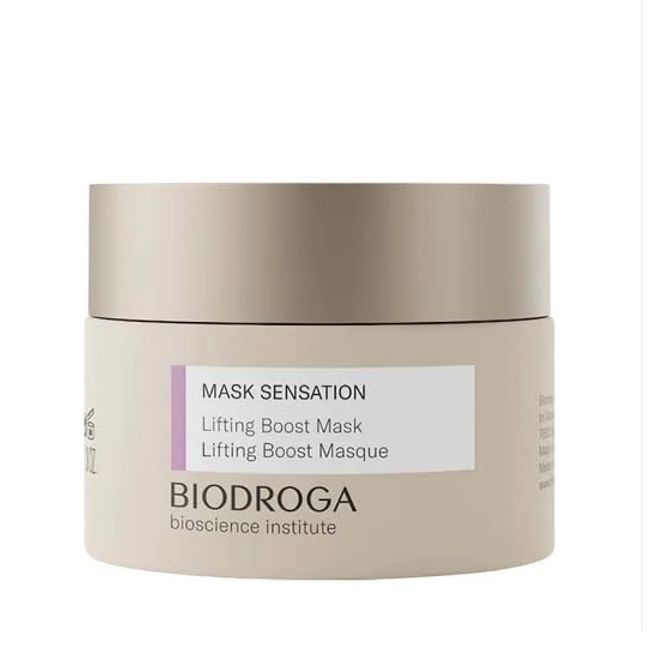 Biodroga MASK SENSATION Lifting Boost Mask (1.7oz) - Anti Aging, Firming, Energizing, Plumping, Tightening Effect - with Black Forest Complex - Made in Germany - For Normal, Mature & Sensitive Skin