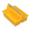 Allit 457279 Toolbox, Yellow, 396 x 294 x 215 mm