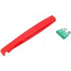 Red Car Fuse Puller Clip Universal Car Mini Plastic Fuse Puller Insertion-Removal Tool, Tools