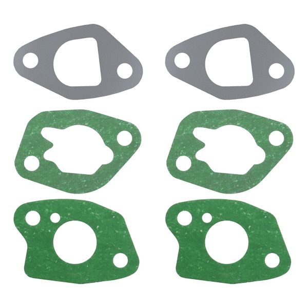 YINETTECH 2 Sets Carburetor Carb Gasket Kit 16221-ZH8-801 Compatible with Honda GX120 GX140 GX160 GX200 168F Gasoline Engine Carburettor Air Filter Heat Shield Gasket