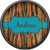 Personalized Tribal Ribbons Cabinet Knob (Black)