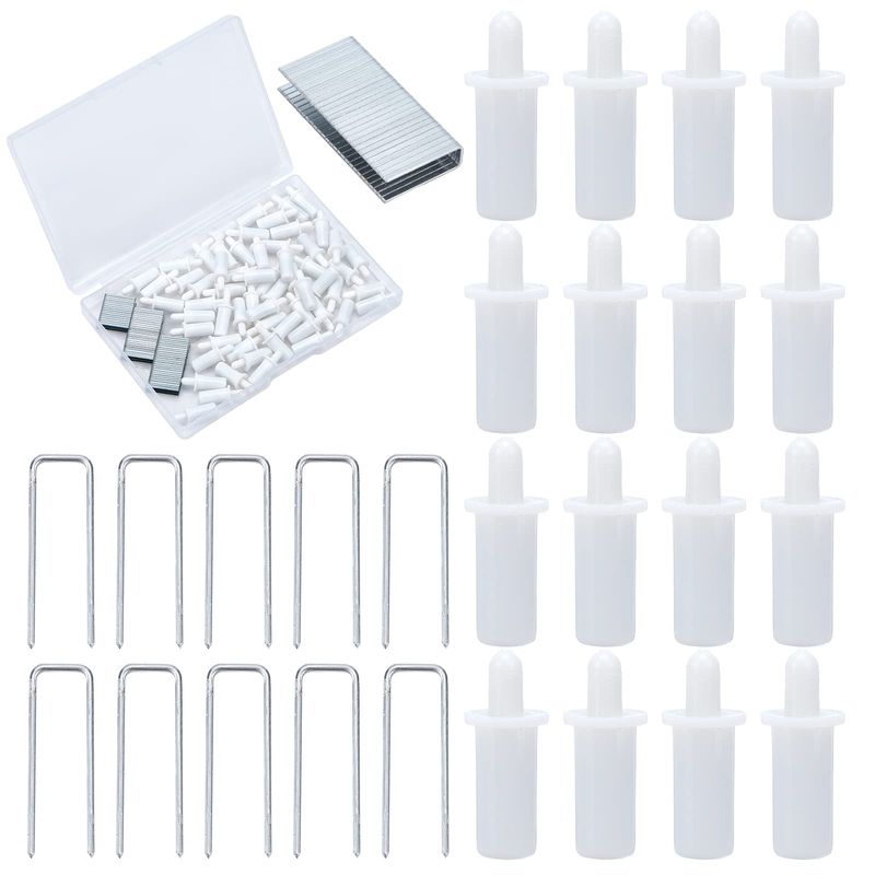 GORGECRAFT 1 Box 120Pcs Shutter Repair Tool Set Including 60Pcs White ...