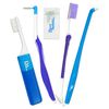 Orthodontic Toothbrush Starter Pack ~ 4 Brushes for Braces VTrim, Interspace & Travel