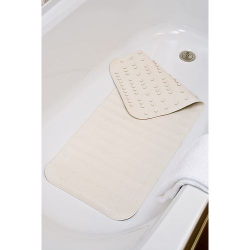 Lumex Sure-Safe Bath Mat, 36" x 14" Extra Long Non-Slip Shower Mats with Suction Cups, Bathroom Accessories, 2050A