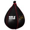 TITLE Boxing Gyro Balanced Speed Bags, Black, Small
