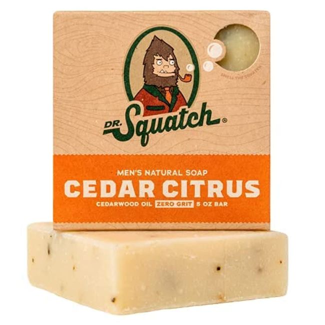 Dr. Squatch All Natural Bar Soap for Men 5 Bar Variety Pack - Aloe