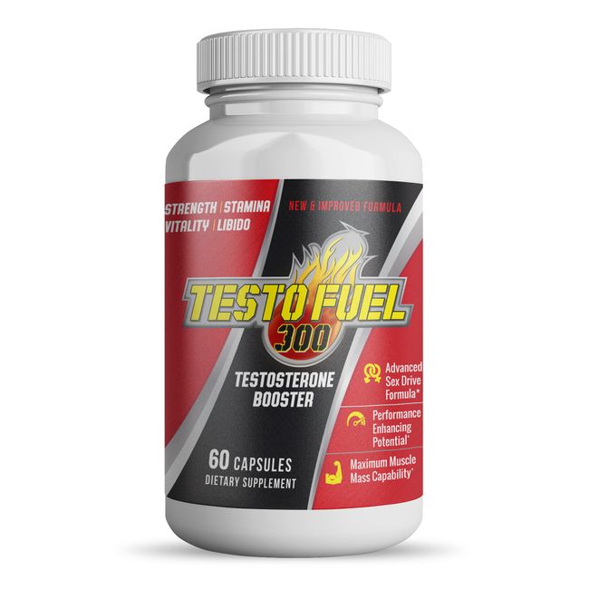 MASSIVE GAINS WORKOUT SUPPLEMENT, TESTOFUEL 300- MUSCLE BUILDING STRENGTH