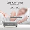 Wireless Charger With Alarm Clock Night Light Thermometer For iPhone 16 Samsung