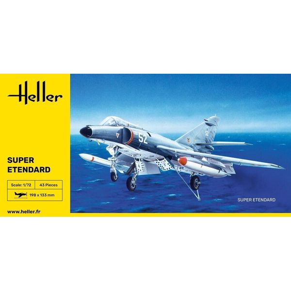 Heller 80360" Super Etendard Model Kit, 1:72 Scale
