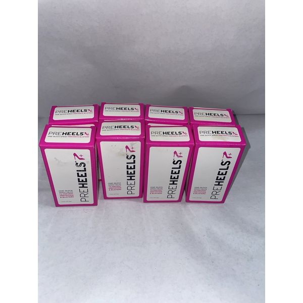 PreHeels Clear Blister Prevention Set of 2 Spray 1.5 oz each New In Box