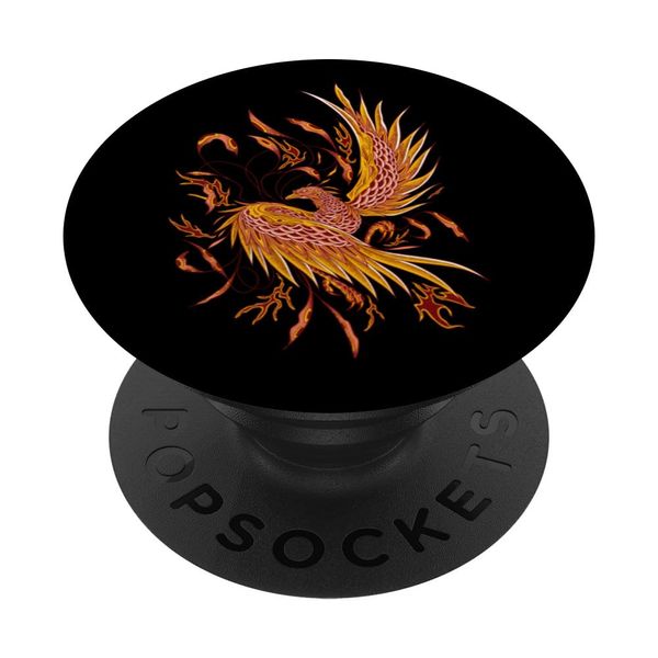 Phoenix Ashes Rejuvenation Rising Born Again Fire Bird PopSockets Swappable PopGrip