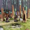 Extruded Gaming Forest Trees Set 1