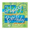 Bright Birthday Party Napkins, 16ct