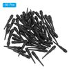 PATIKIL Plastic Dart Tips 2BA Thread, 90 Pack Soft Dart Tip Replacement Dart Accessories, Black