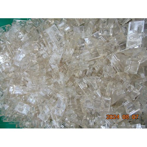 LOT of 50 Heavy Duty Cabinet Locking Shelf Support Pin Clip 5mm Clear DOUBLE PIN