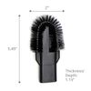 MaximalPower Flexible Crevice Vacuum Tool Attachment w/ Removable Brush Head