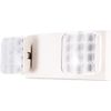 4 Pack LED Emergency Exit Light Adjustable 2 Head With Battery Back-up UL 924