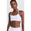Beyond Yoga Women's Spacedye Slim Racerback Bra, Cloud White, S