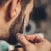 Facial Grooming Kit Small Mini Comb Scissors For Beard Mustache Eyebrow Travel