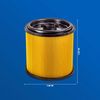 Vacmaster Standard Cartridge Filter and Retainer for Dry Pick-Up – VCFS