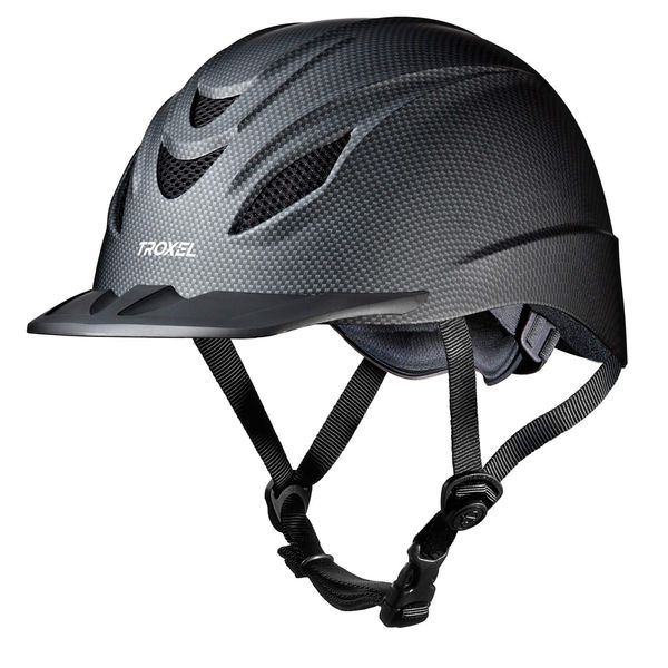 Troxel Performance Headgear Intrepid Black Riding Helmet Carbon M