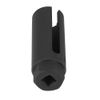 Sauerstoffsensorbuchse, Qiilu Sauerstoffsensor, Universal Auto O2 Sauerstoffsensor Entfernung Buchse 7/8 "22mm 3/8" Drive Tool