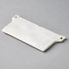 WHITE VERTICAL BLIND BOTTOM WEIGHTS FOR WIDE (3.5") BLIND SLATS (20 WEIGHTS)