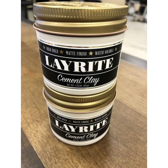 (2) Two Layrite Cement Clay 4.25 Oz