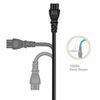5ft 3-Prong US AC Power Cable Cord for TV, Ac Adapter and computers