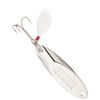 Acme Kastmaster Lure with Bucktail Teaser and Treble Hook, Chrome, 3/4 Oz
