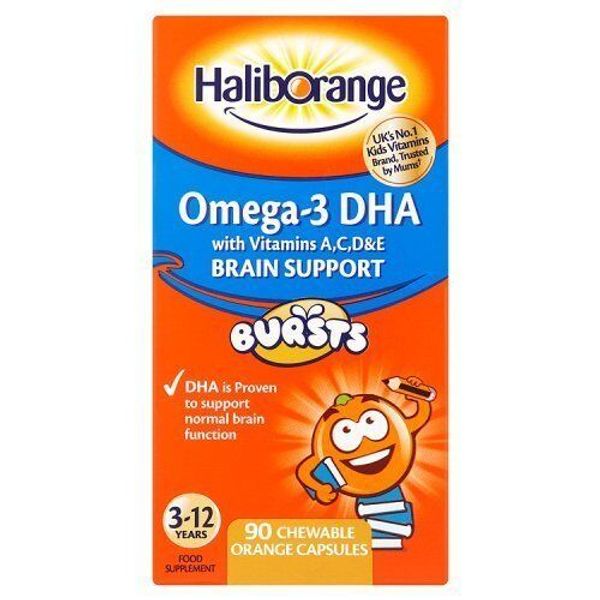 Haliborange Kids Omega-3 Chewy Orange tablets 90