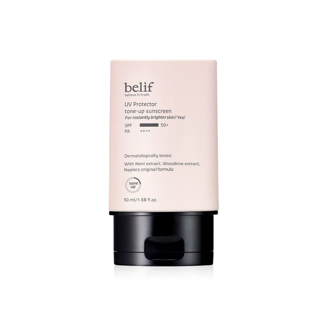 [BELIF Official] UV Protector Tone Up Sunscreen 50ml Uv Protector Tone Up Sunscreen 50ml Korean Cosmetics Korean Skin Care Korean Sunscreen Sun Cream Skin Care Sunscreen Cream Sunscreen Stick UV Block UV Care Smooth Feeling